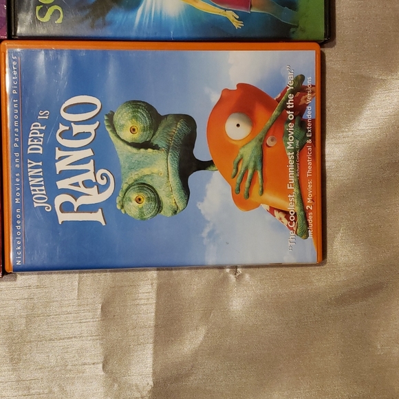 Lot of 4 DVDs Children's Film Animated Cartoon TV Series Scooby Doo, Rango... - Picture 5 of 5